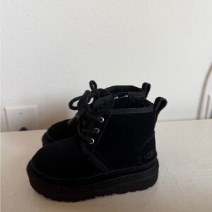 UGG Kids Classic Black Boots